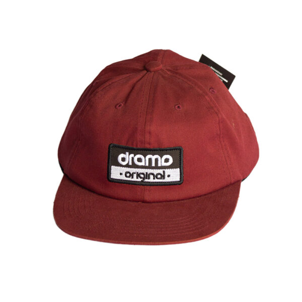 Boné Drama Old 6 Panel - Vinho