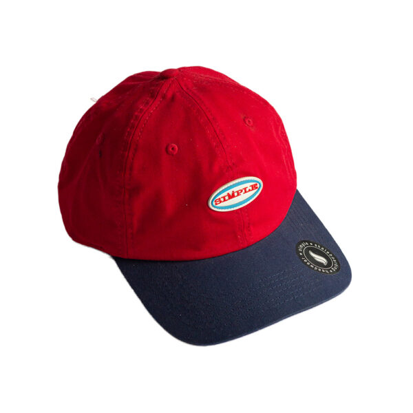 Boné Simpleskt Dad Hat - Vermelho