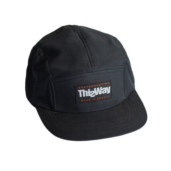 Boné This Way Five Panel - Preto