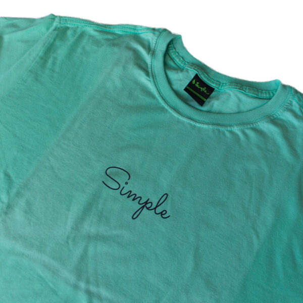 Camiseta Simpleskt Buckt - Verde-Agua - Image 2