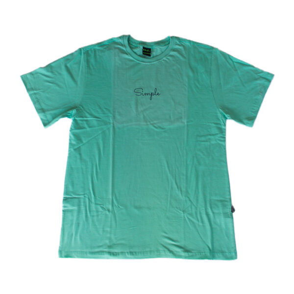 Camiseta Simpleskt Buckt - Verde-Agua