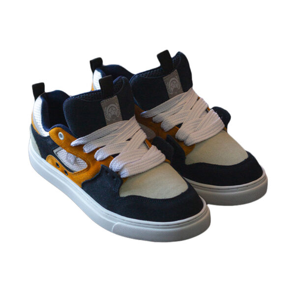 Tênis Folly Crew Vintage Navy - White / Camel - Imagem 2