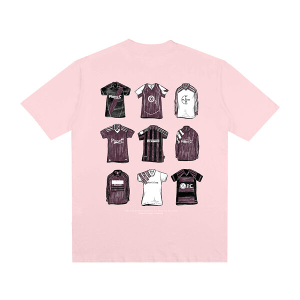 Camiseta Plano C Classic Teams - Rosa Tea - Image 2