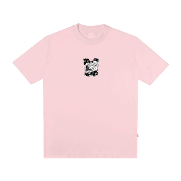 Camiseta Plano C Homies - Rosa Tea