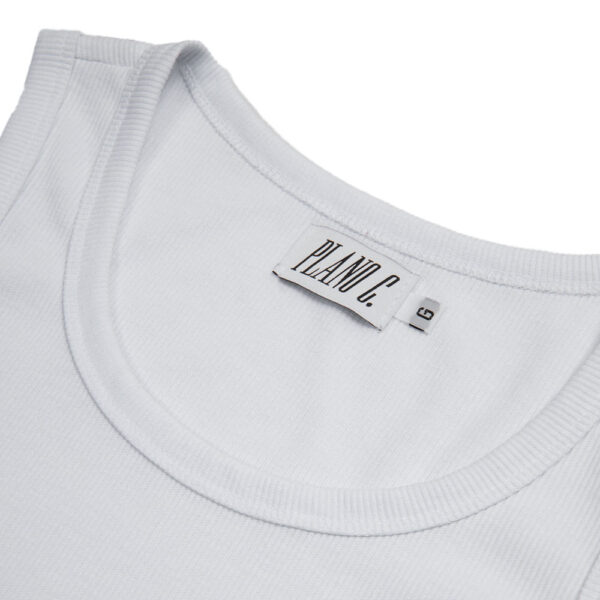 Regata Plano C Ribbed Basic - Branco - Image 2