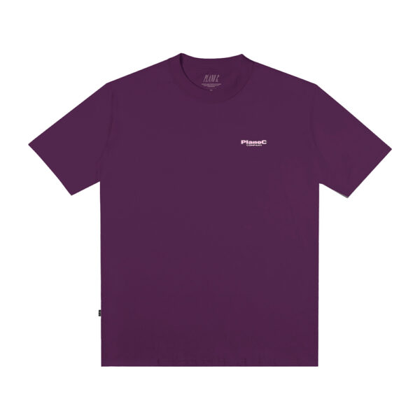 Camiseta Plano C Stickers - Roxo Carbono