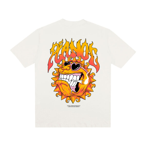 Camiseta Plano C Stoned Sun - Off White - Image 2