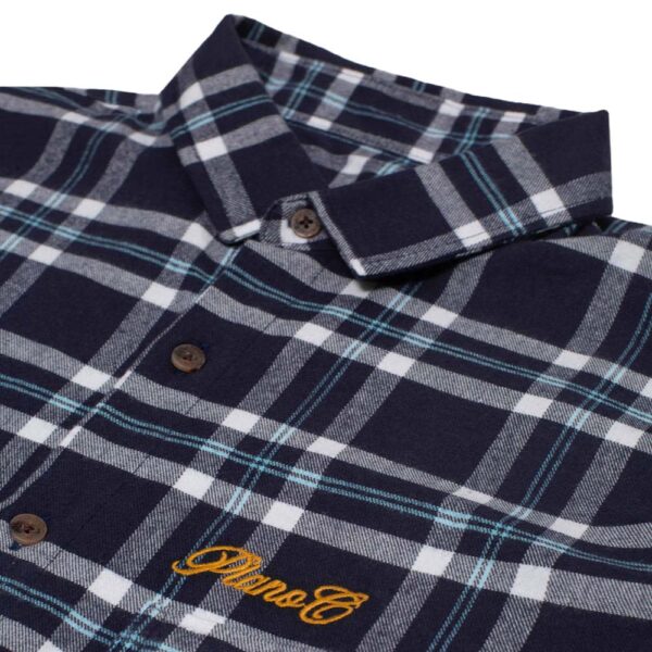 “FLANEL SHIRT SIGNATURE” - XADREZ MARINHO - Imagem 3