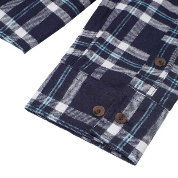 “FLANEL SHIRT SIGNATURE” - XADREZ MARINHO - Imagem 5