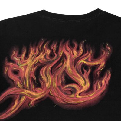 T-SHIRT-FLAMES-PRETO